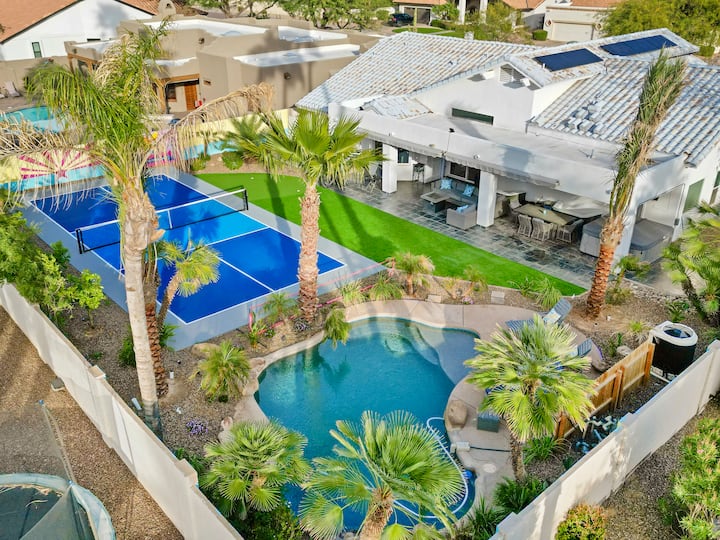 Elite Luxury Pickleball Palace-Heated Pool - Airbnb