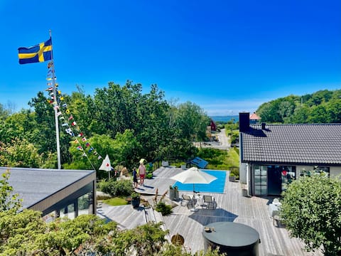 Oceanview villa with Pool, Jacuzzi, sauna, 300m2