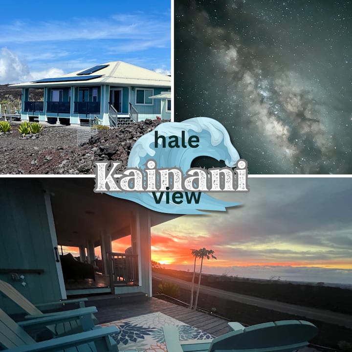 Kainani Hale-near Green Sand, Volcano, South Point