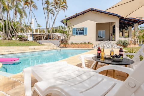 House with pool and lake - 15 guests - Jacareí