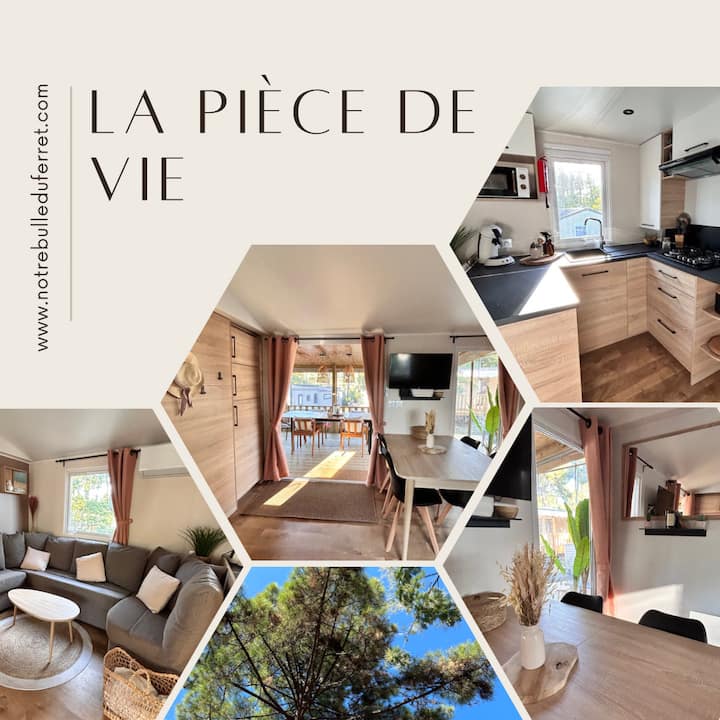 Notre Bulle Du Ferret&nbsp;- Bungalow Haut De Gamme - Lège-Cap-Ferret
