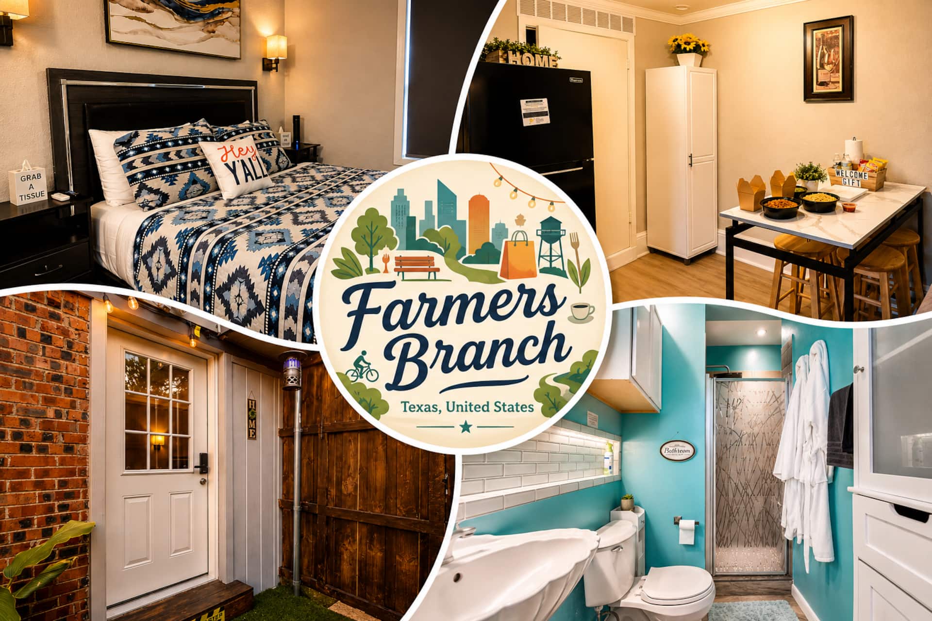 Farmers Branch Stay | Near DFW + Love Field | WiFi