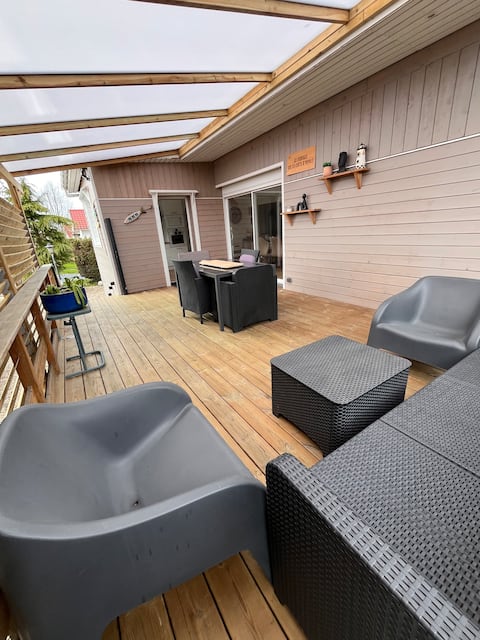 cozy chalet with free parking