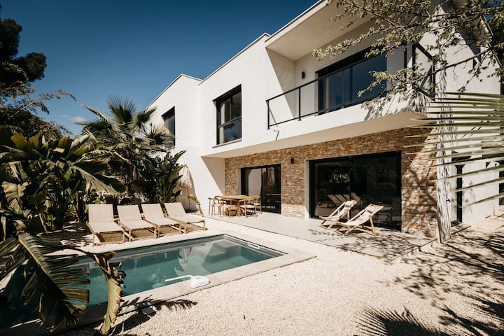 Villa Contemporaine Près De La Mer Et Plages - Fréjus