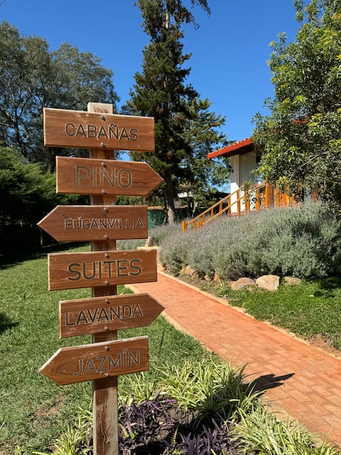 4 Cabañas: en Cabañas "Pino & Lavanda"