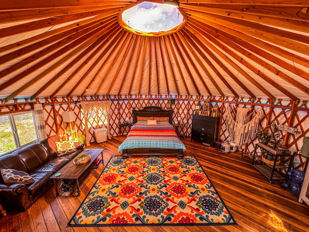 The Yurt on the Edge - Yurts for Rent in Fallbrook The Yurt on the Edge - Yurts for Rent in Fallbrook