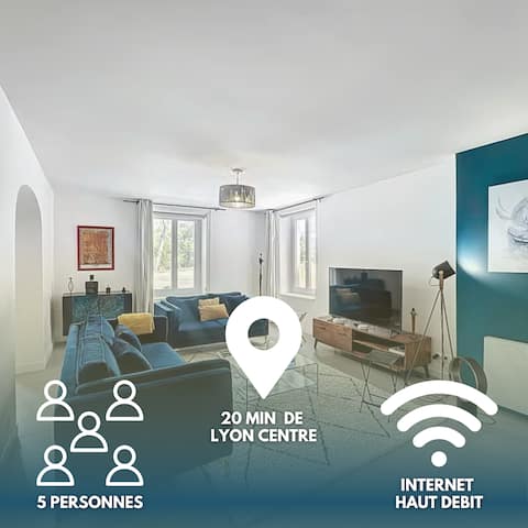 Le Collonges - Spacious Pied à Terre in Lyon