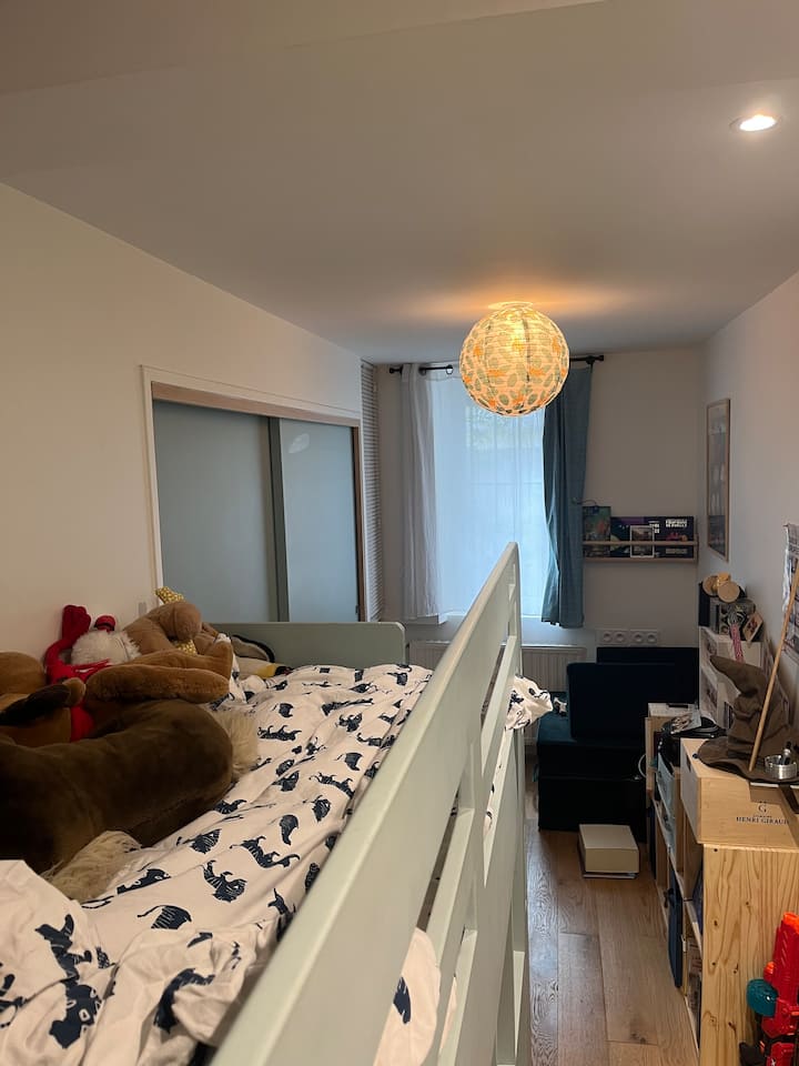 Chumba cha kulala kilicho na kitanda cha ghorofa kinapatikana ikiwa zaidi ya wageni 2