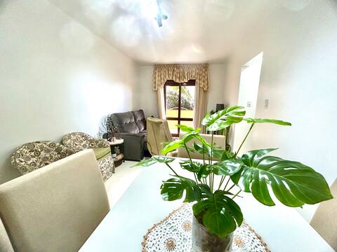2-bedroom apartment with garage in the city center