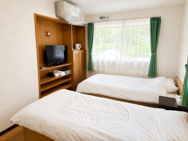「Ryozan」ryokan Near Mt. Fuji /Twin Room / 2ppl - Fujiyoshida