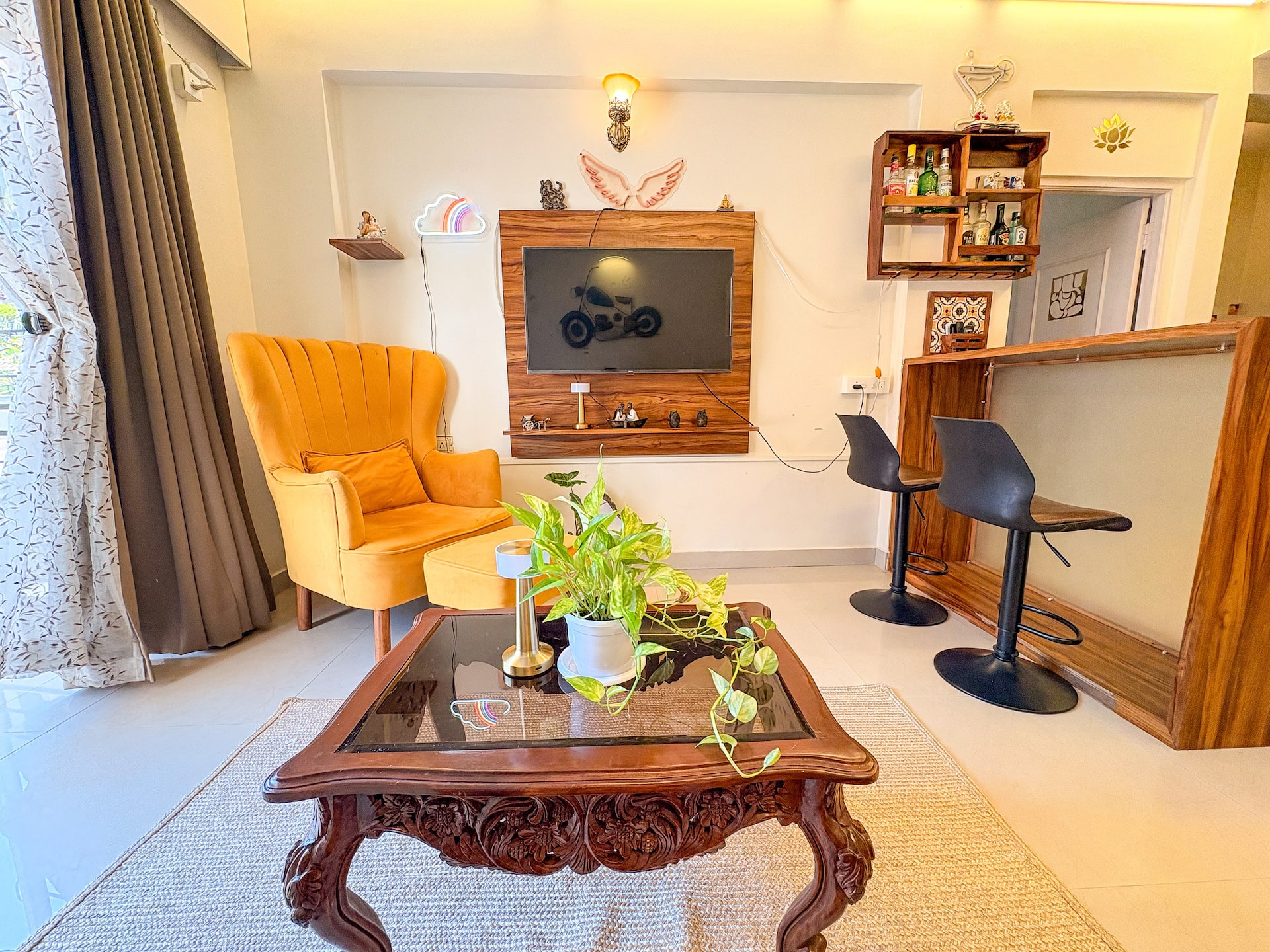 Breakfast/2bhk2bath Pool view 500m ColvaBeach A2G1