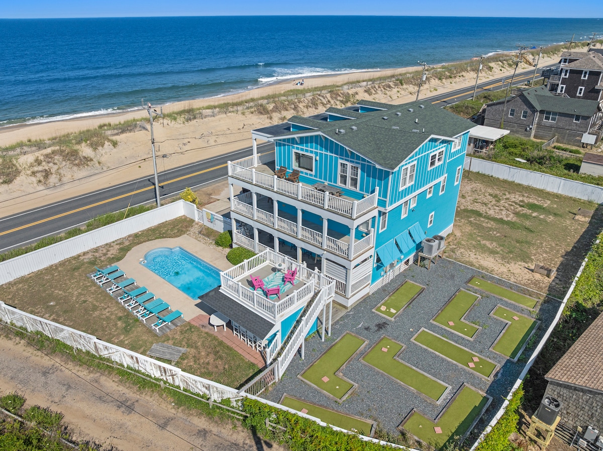 Mariposa: Ocean Views, Private Pool, Putting Green
