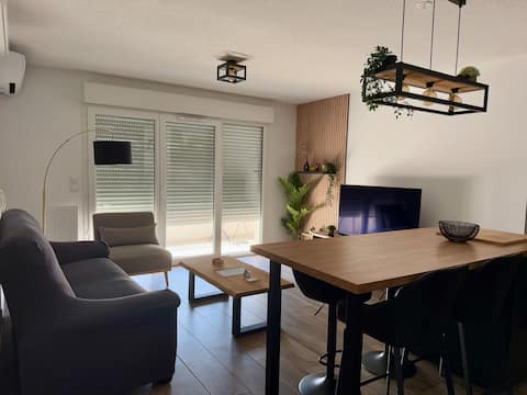 Top Airbnb: Modern apartment between beach and city à Labenne