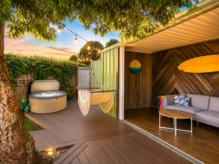 25% Off August! Perfect 4 Families Private Hot Tub - 벤투라
