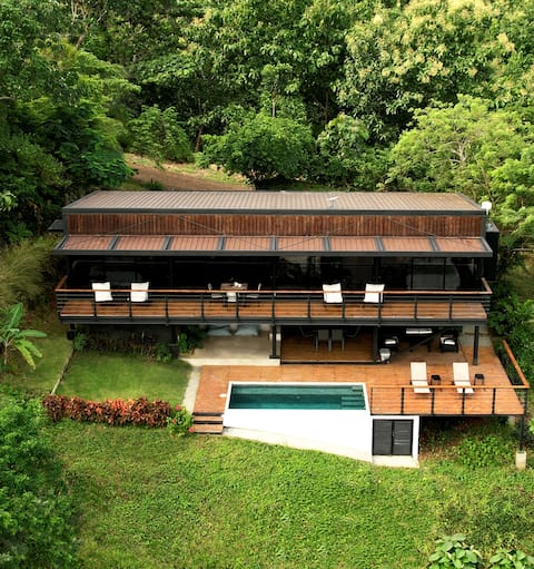 Casa Pelicano - Tropical house w pool and seaview