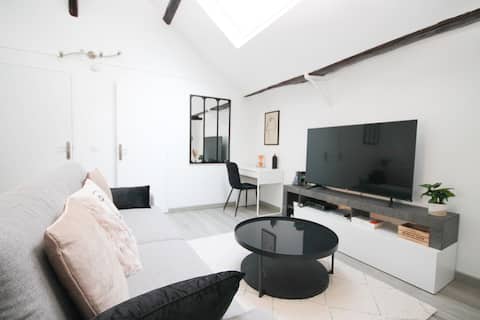 Beautiful Apartment Cosy Tram 4pers Wifi Station