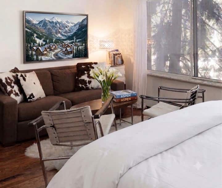 Downtown Aspen, Aspen Mountain & Cowhide! - Aspen, CO