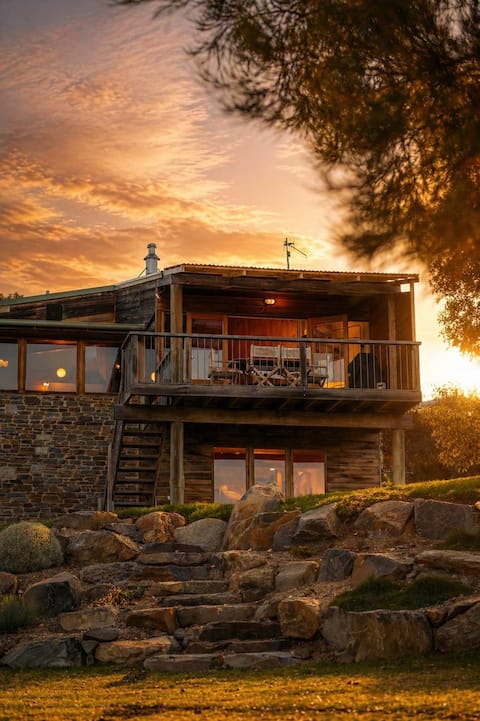 Fire Place | Ocean & Hills View | Unique