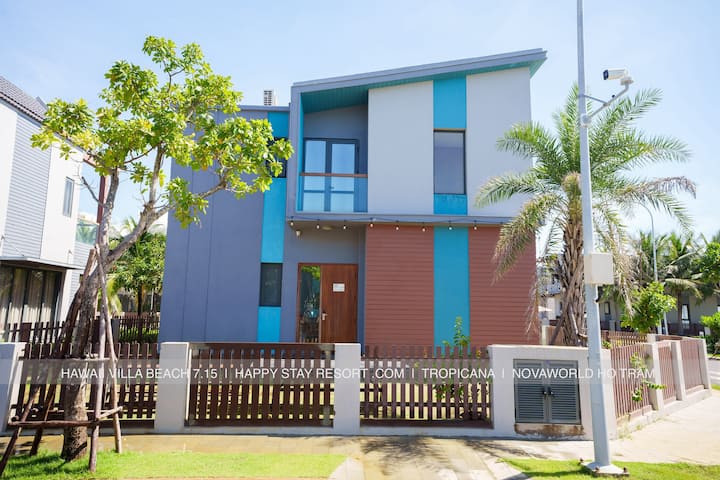 Happy Stay: 3br Villa | 5000m2 Saltwater Pool - Bình Châu