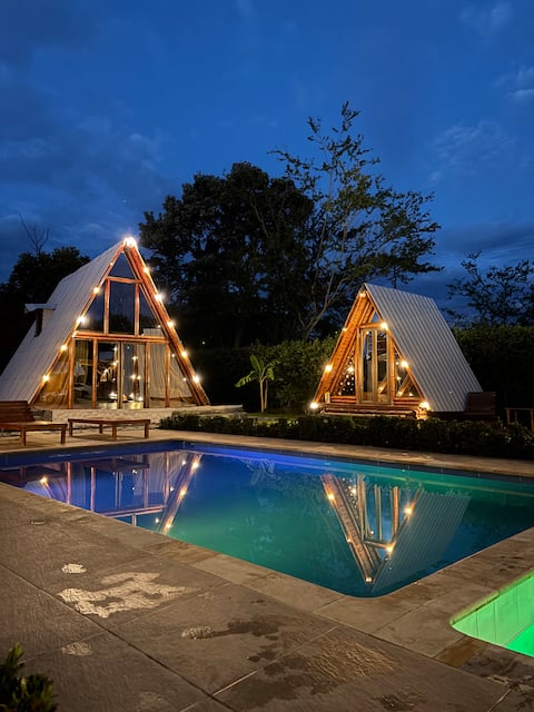 Finca Ibagué Casa Bamboo, Parking