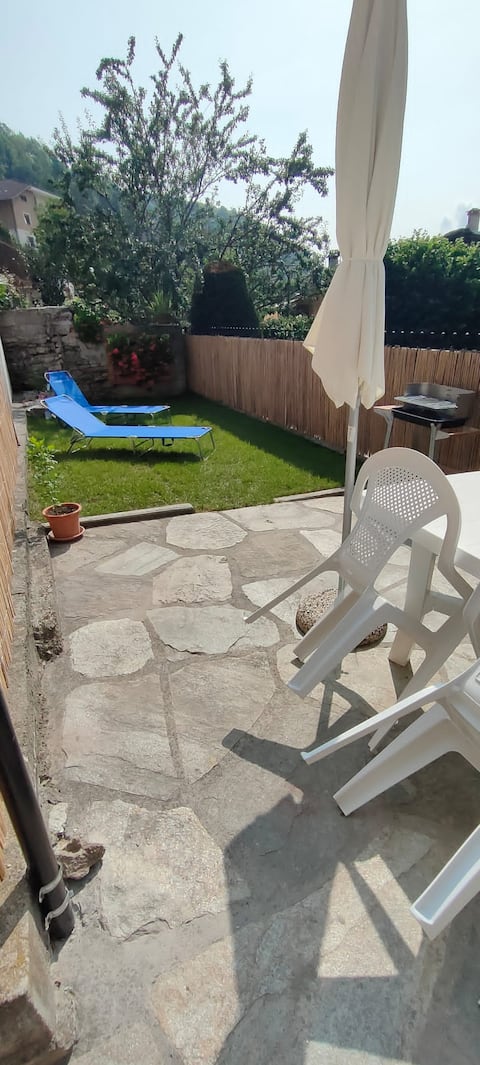 accommodation with garden