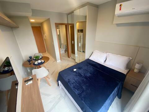 Beautiful studio in the central region with a 509 garage