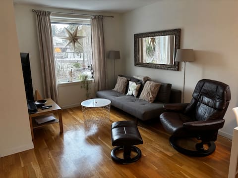 Top Airbnb: Apartment close to subway in Østensjø