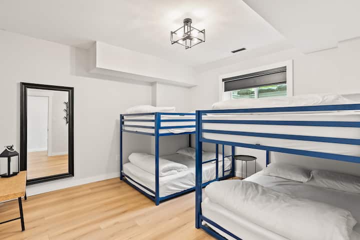 Double bunks perfect for kids or adults