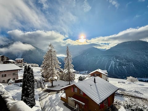 Apartment with a hot tub and beautiful views