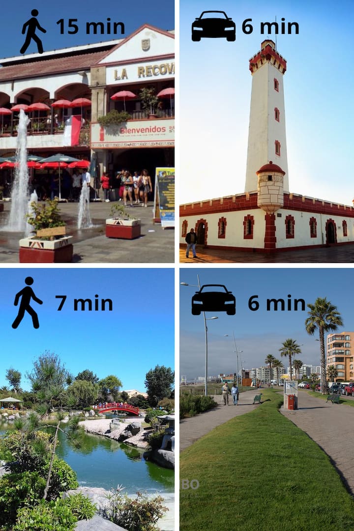 Depto. Centro Con Wifi Y Estacionamiento Seguro - La Serena