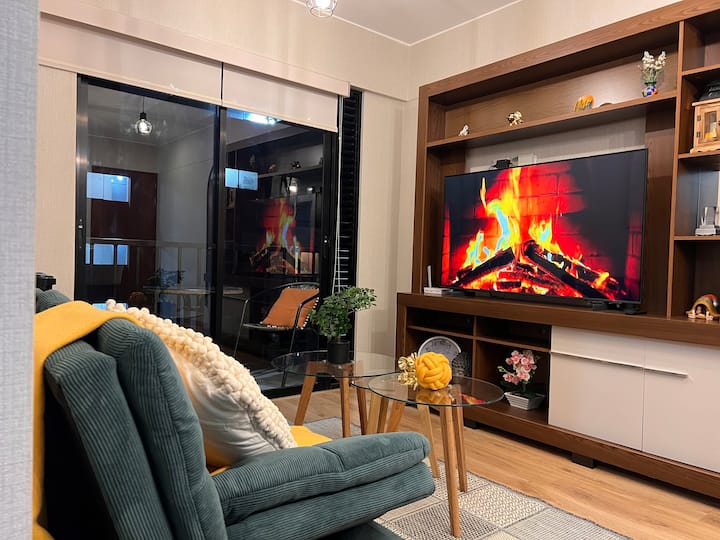 Open-equipped apartment
