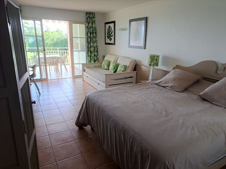 Grand Studio Superbe Vue Mer, Piscines, Plages. - Guadeloupe