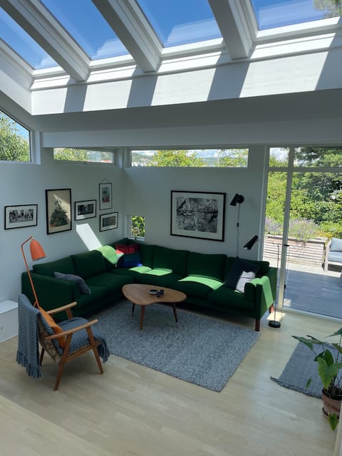 Modern house central