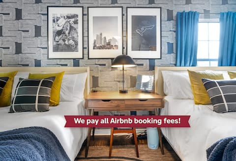 Popular Airbnb listing: Speakeasy house with hot tub near UT and Downtown in Upper Boggy Creek