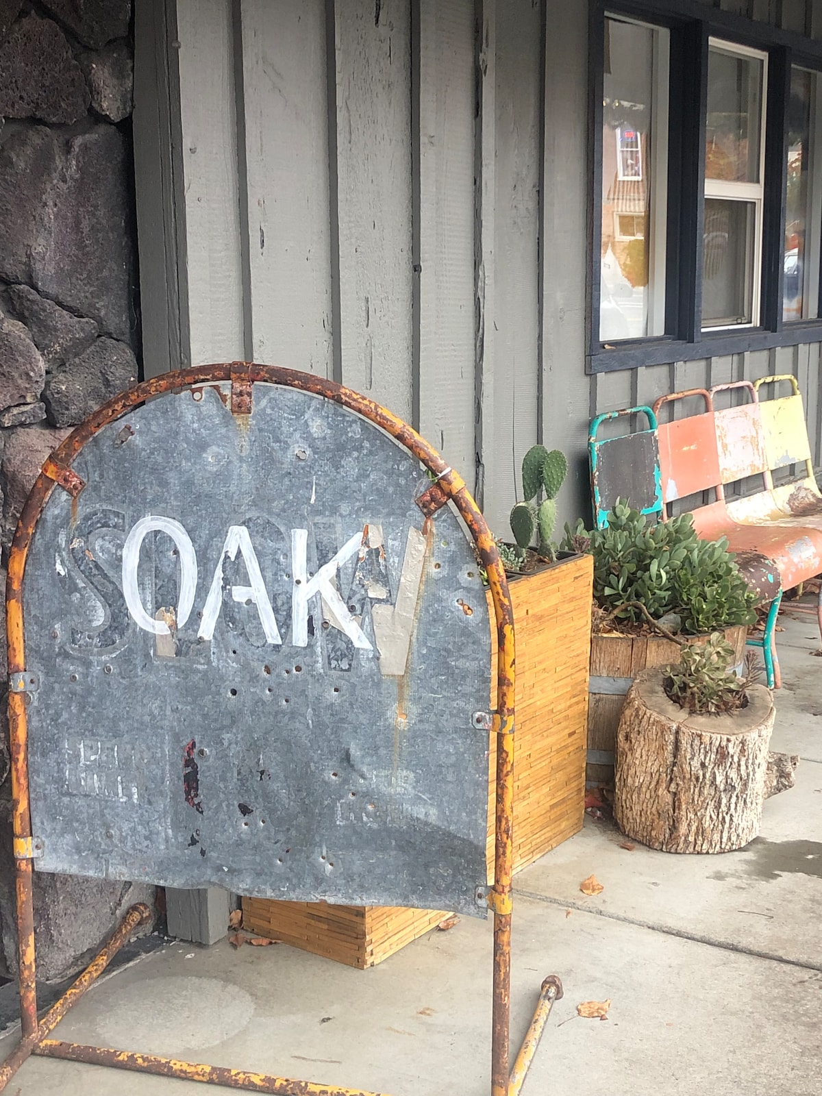 Oak, one of the many shops in Kelseyville featuring local crafts by Lake County's growing maker scene. The up and coming alternative to overcrowded and overpriced Napa Valley. at B