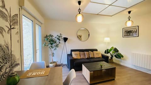 Entire apartment and private garden, center of Hem.