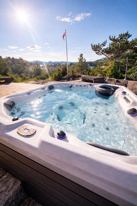 Preikestolen cabin, near Stavanger