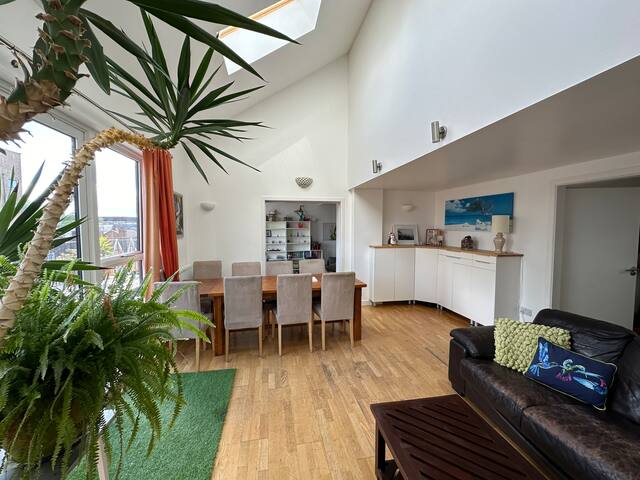 Spacious 4 bedroom City Centre Penthouse + Parking