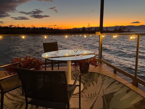 Chalet Sur le fleuve – Private beach