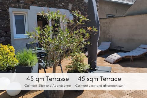 45 sqm Courtyard Terrace · at Calmont