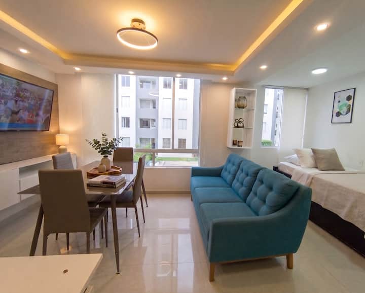 Modern North Area | Fully Equipped | 2 Ac | 6 Beds - Barranquilla