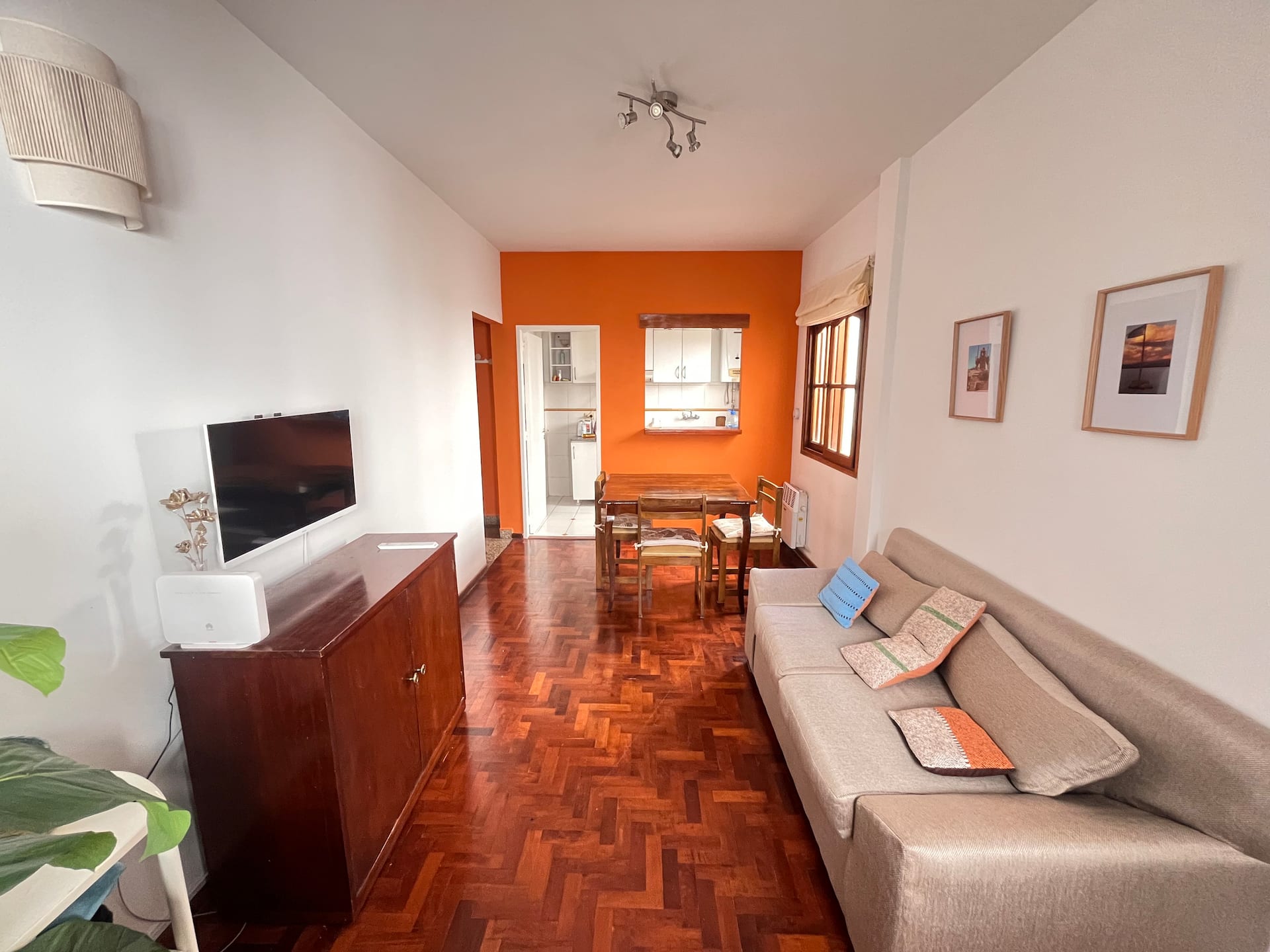 Apartamento de 1 quarto com ar-condicionado em Buenos Aires