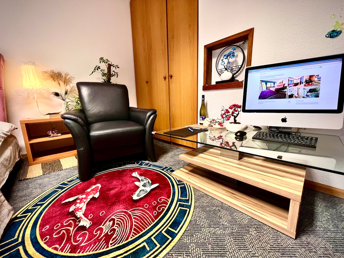 Successful Airbnb property: Stylish, Cozy & Quiet 37㎡ Apartment in District 1 in Derendorf