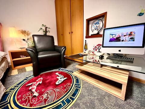 Erfolgreiche Airbnb-Immobilie: Stylish, Cozy & Quiet 37㎡ Apartment in District 1 in Derendorf