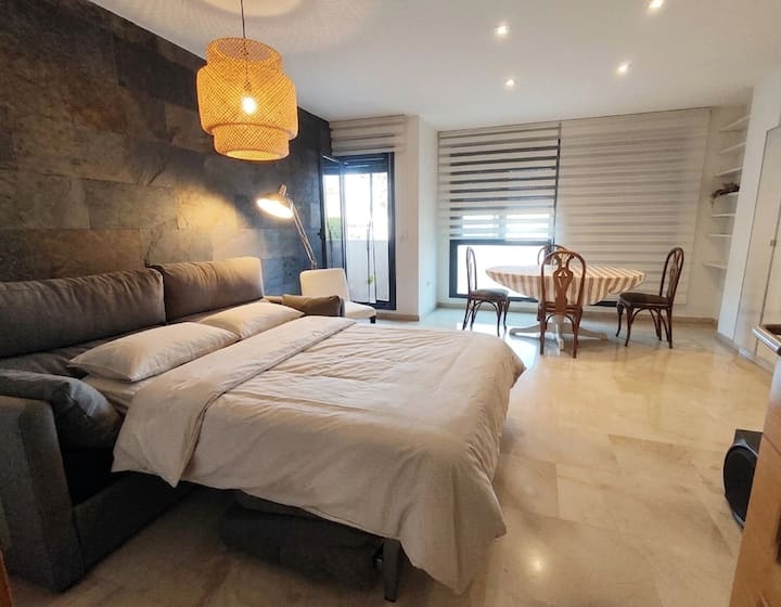 Gran Terraza Cama Queen 2 Baños Wifi Y Aire A - Villarreal