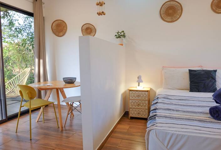 Lodge for Two in Playa Negra with Pool