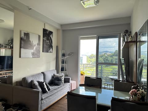 Top Airbnb: Apartment with all amenities in Tamboré Alphaville in Santana De Parnaíba