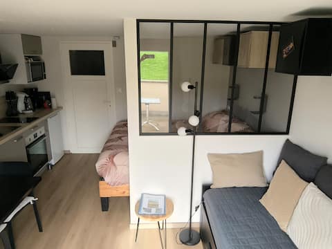 Charming studio with a view