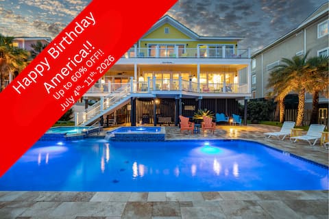 Casa Banana- 6 bedroom sleeps 20 oceanfront