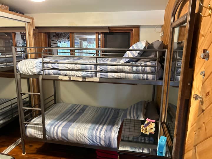 Kids’ bedroom space in main home.